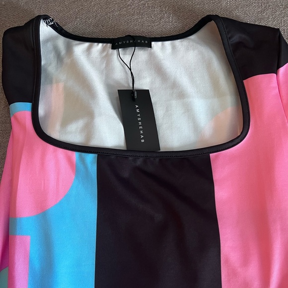 AMY SHEHAB Abstract Dress - Picture 3 of 3